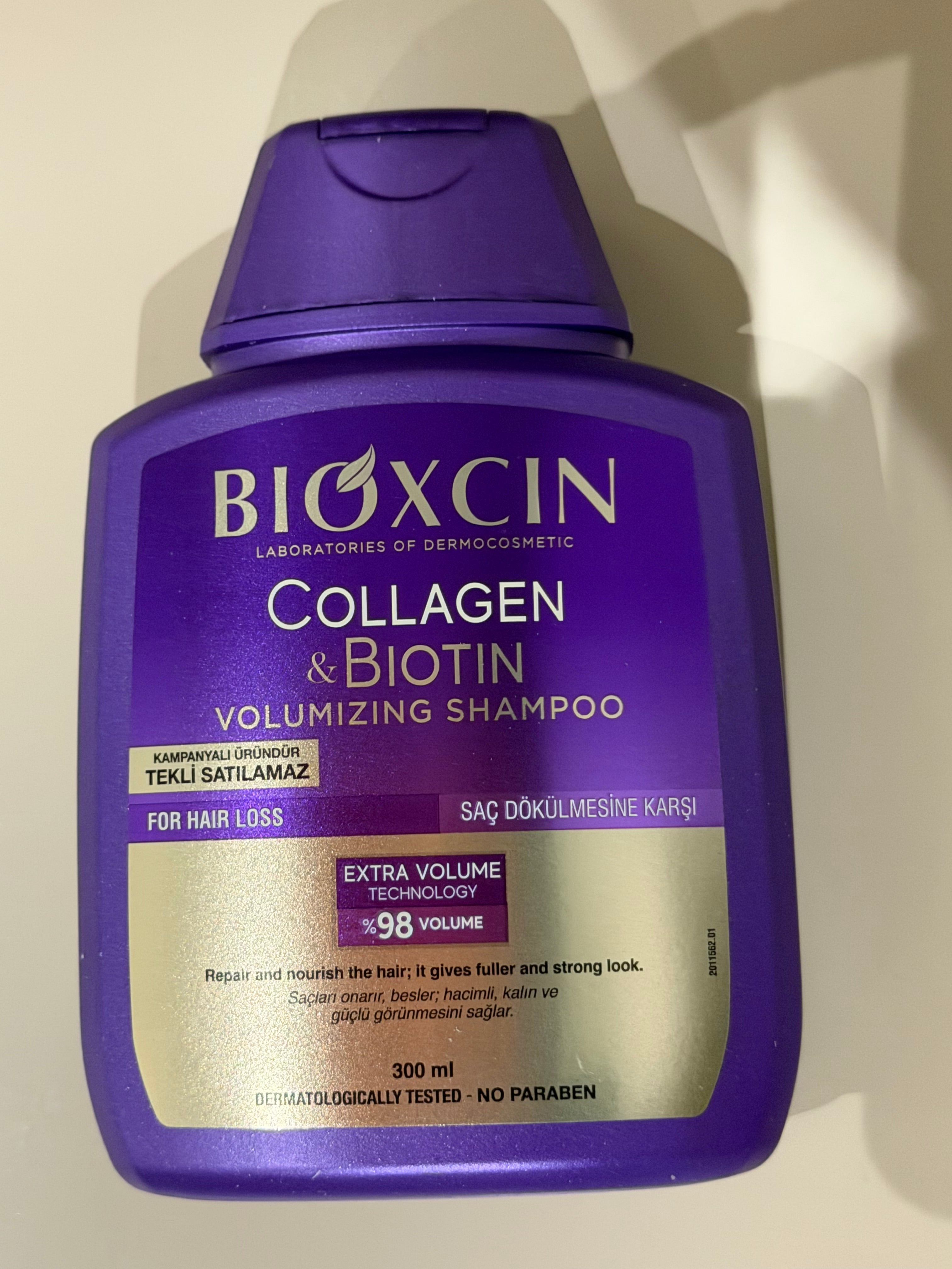 BIOXCIN Collagen & Biotin Volumizing Shampoo (300ml)